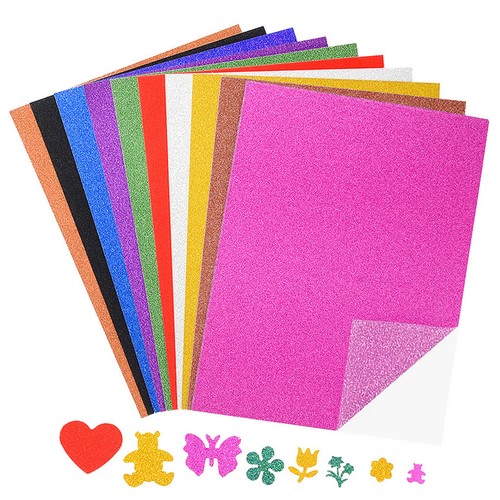Fogli carta glitterata - carta,