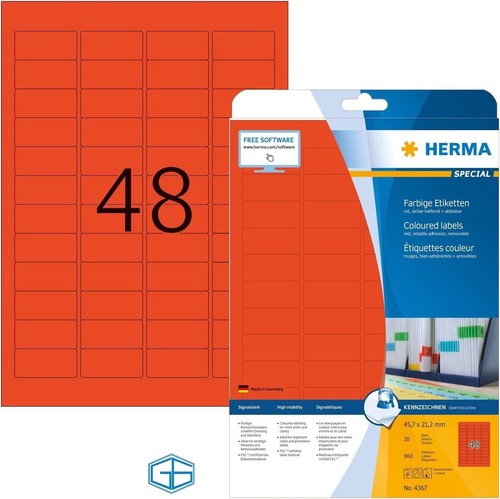 Herma etichette colorate - etichette,