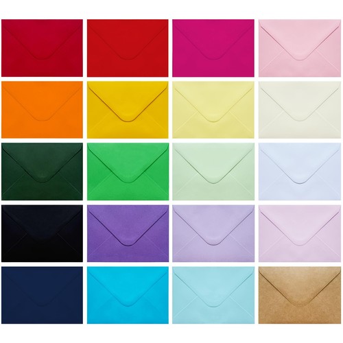 Confezione buste colorate - confezione, 60