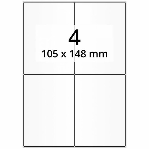 Adesivi bianco opaco 4 - opaco,