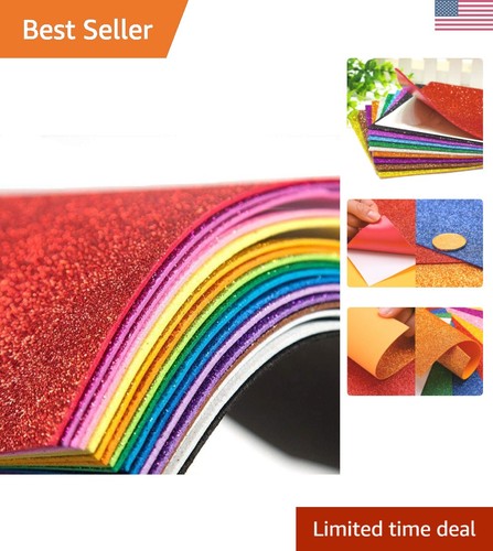 Cartoncino glitterato pezzi - glitterato,